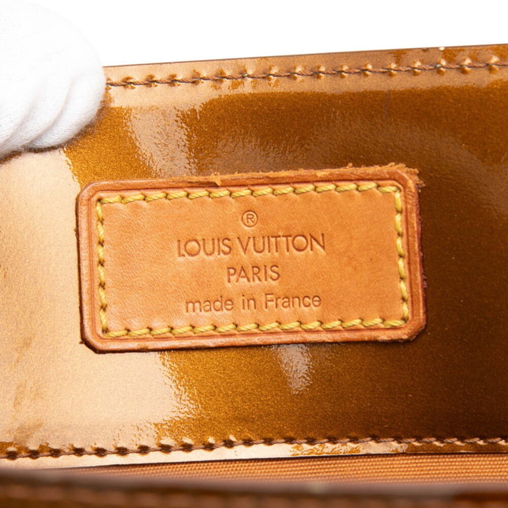 LOUIS VUITTON Authentic Brown Monogram Leather Tote Bag - Picture 5 of 6